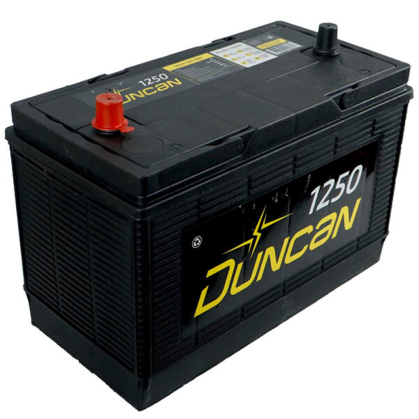 Batería Duncan Liberty Plus 1250 / Caja 30H 31H Poste / Polaridad Izquierda