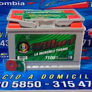 bateria willard titanio 1100