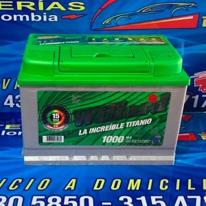 bateria willard titanio 1000