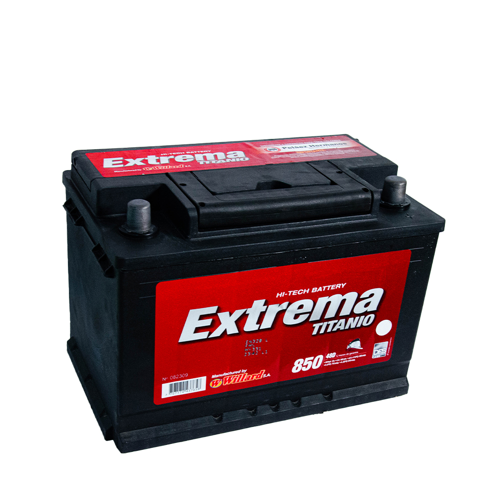 Batería Willard Extrema Caja 48-850 Polaridad Derecha