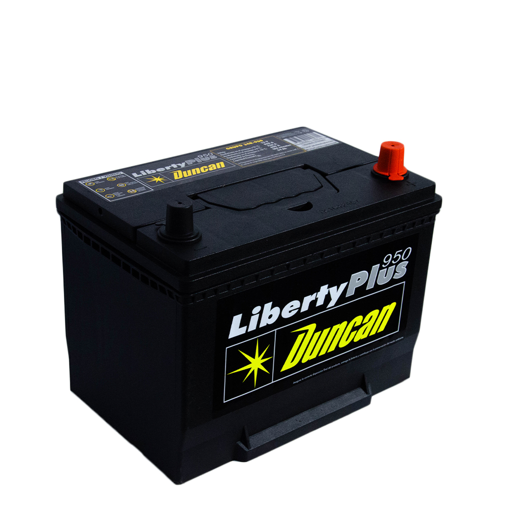 Batería Duncan Liberty Plus Caja 34 950 Polaridad Derecha